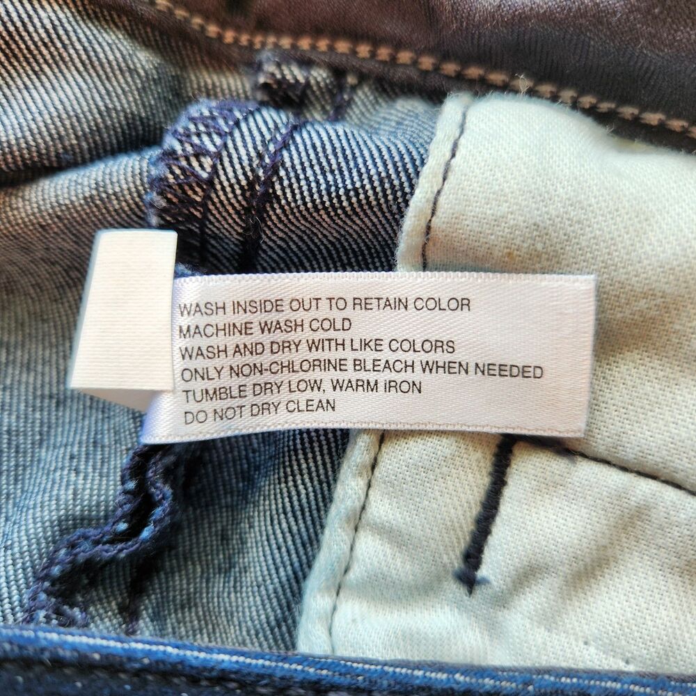 Banana Republic Dark Blue Flare Jeans Women Size 29 - Picture 7 of 11